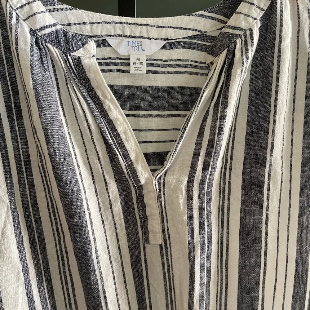Linen blend dress - Picture 3 of 7